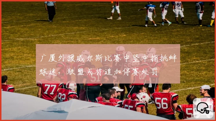 广厦外援威尔斯比赛中竖中指挑衅球迷,联盟或将追加停赛处罚