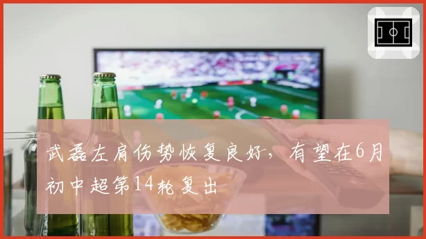 武磊左肩伤势恢复良好，有望在6月初中超第14轮复出